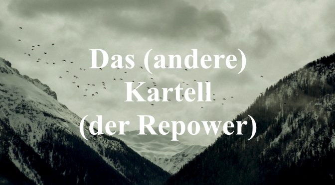 Das (andere) Kartell (der Repower). Titelbild.
